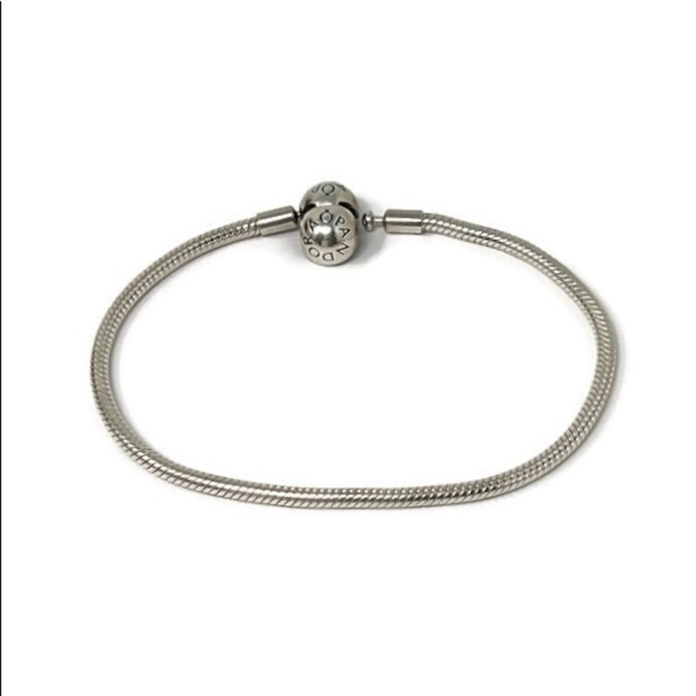 ♥️✨PANDORA✨♥️Pandora Sterling 925 Moments Snake Chain Bracelet 7 1/…